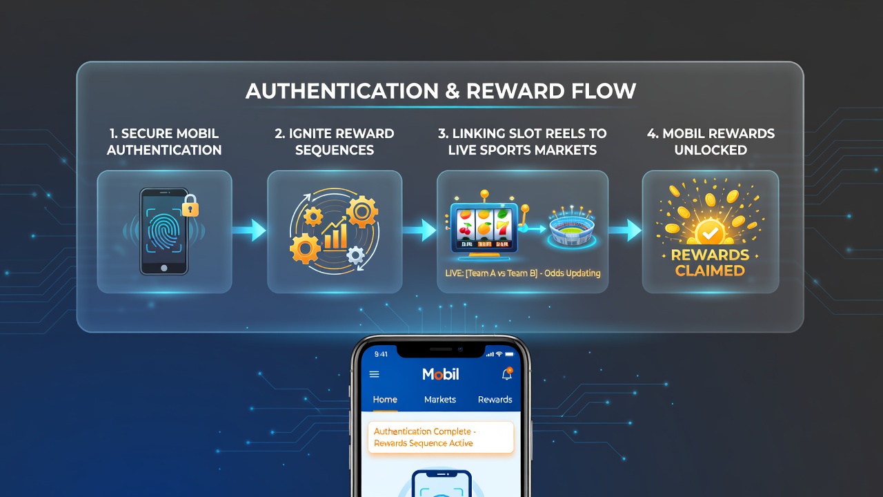 Verknüpfte Belohnungssequenzen zwischen Slots und Live-Sportwetten auf Smartphones