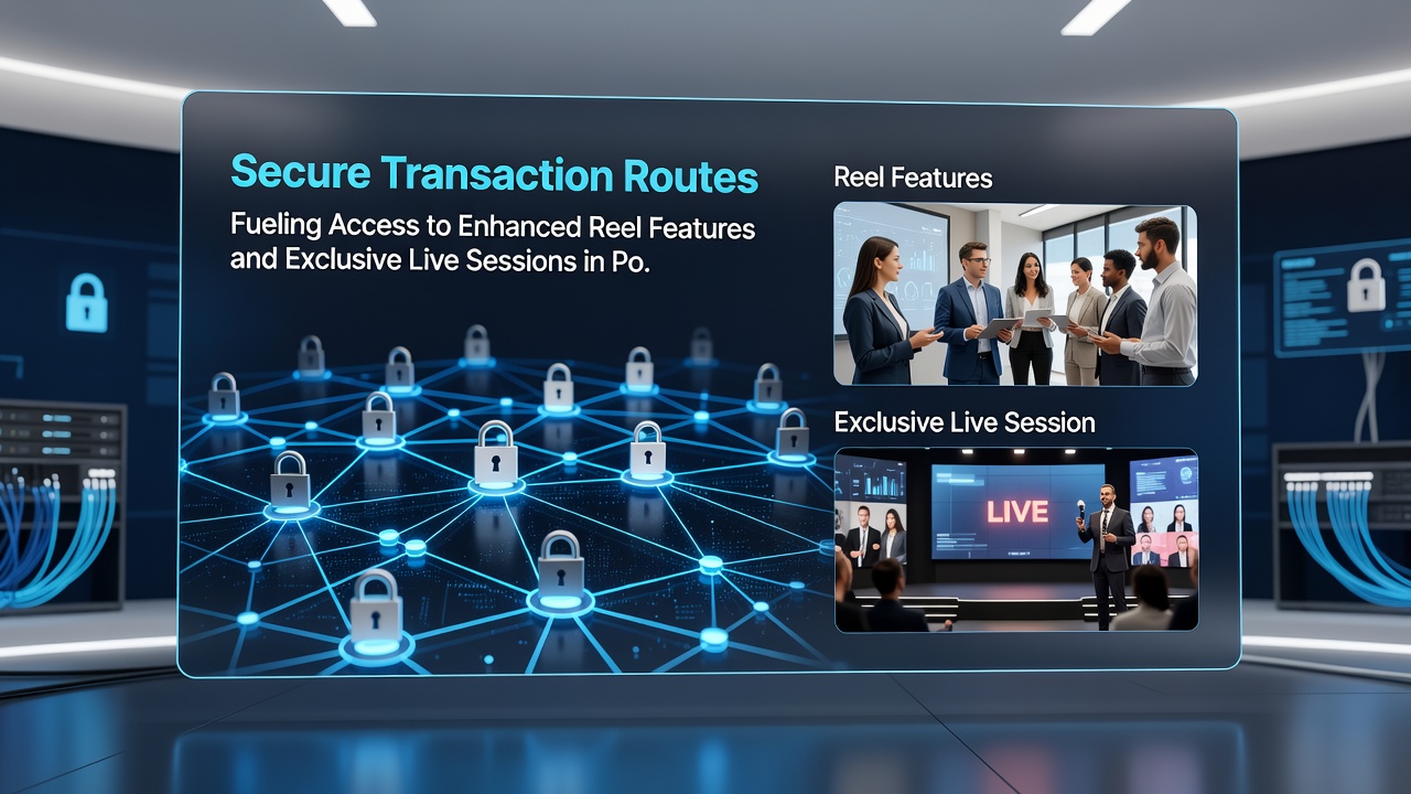 Integration von Live-Sessions und erweiterten Reel-Features über sichere Zahlungswege